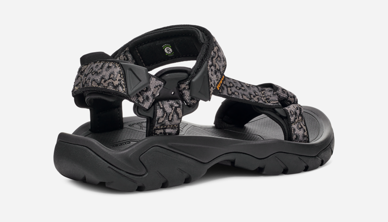 Teva Terra Fi 5 Sandals Mens in Magma Black/Grey-3