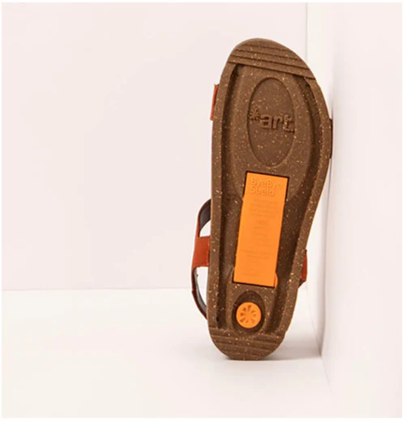 The Art Company 1119 I Breathe Sandals Womens in Dark Orange-2