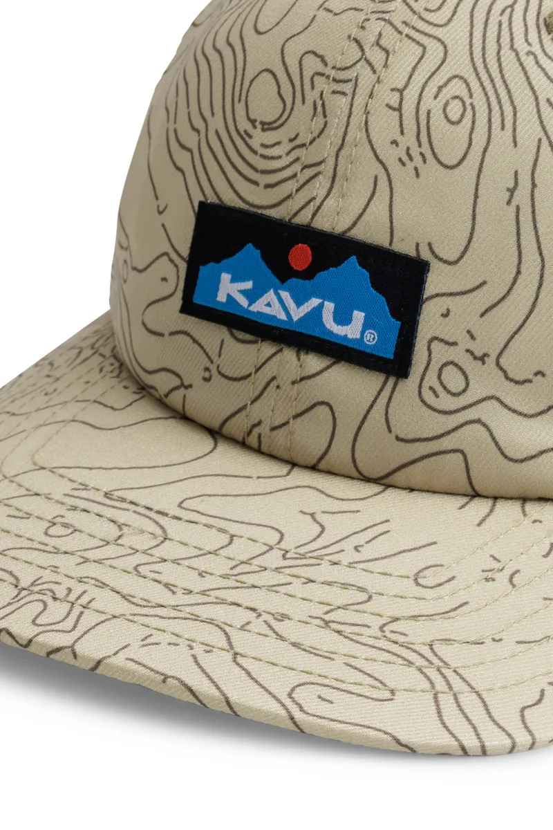 Kavu Ballard Classic Cap in Terrain Topo-4