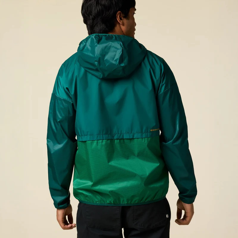 Cotopaxi Teca Half-Zip Windbreaker Mens in Eat More Veggies-6