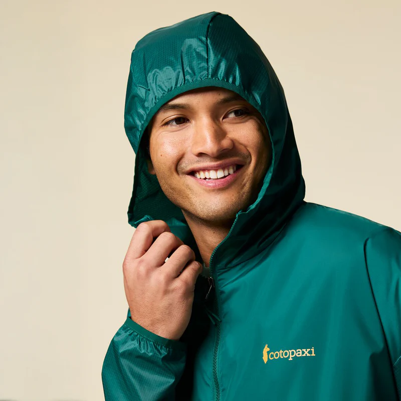 Cotopaxi Teca Half-Zip Windbreaker Mens in Eat More Veggies-2