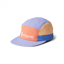 Cotopaxi Tech 5-Panel Hat in Grapefruit and Aster
