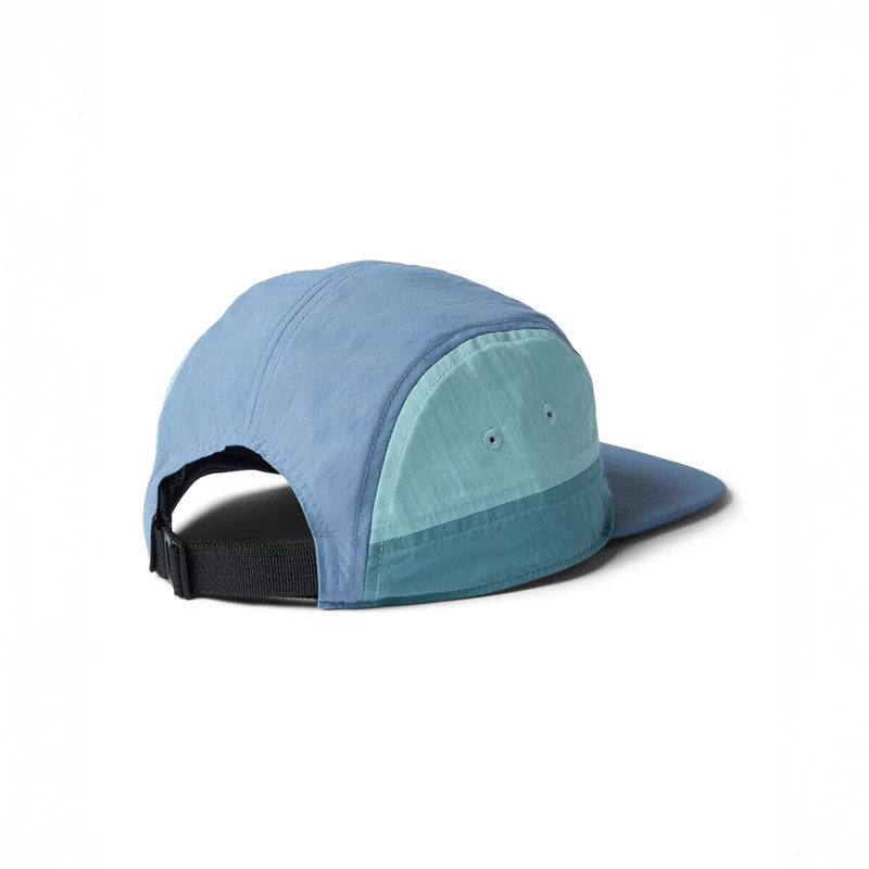 Cotopaxi Tech 5-Panel Hat in Steel Blue-1
