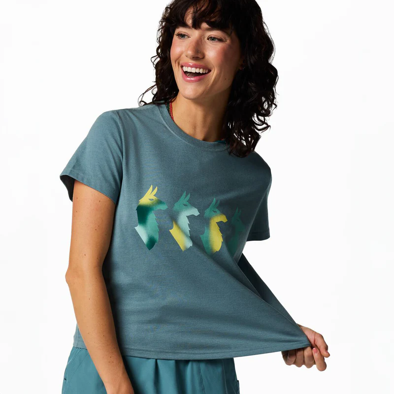 Cotopaxi Cuatro Bitmap T-Shirt Womens in Everglade