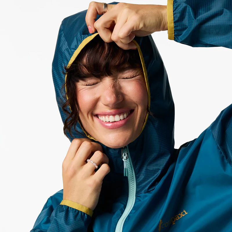 Cotopaxi Teca Half-Zip Windbreaker Womens in Waikiki-3