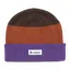 Cotopaxi Alto Beanie in Black Violet and Rusty
