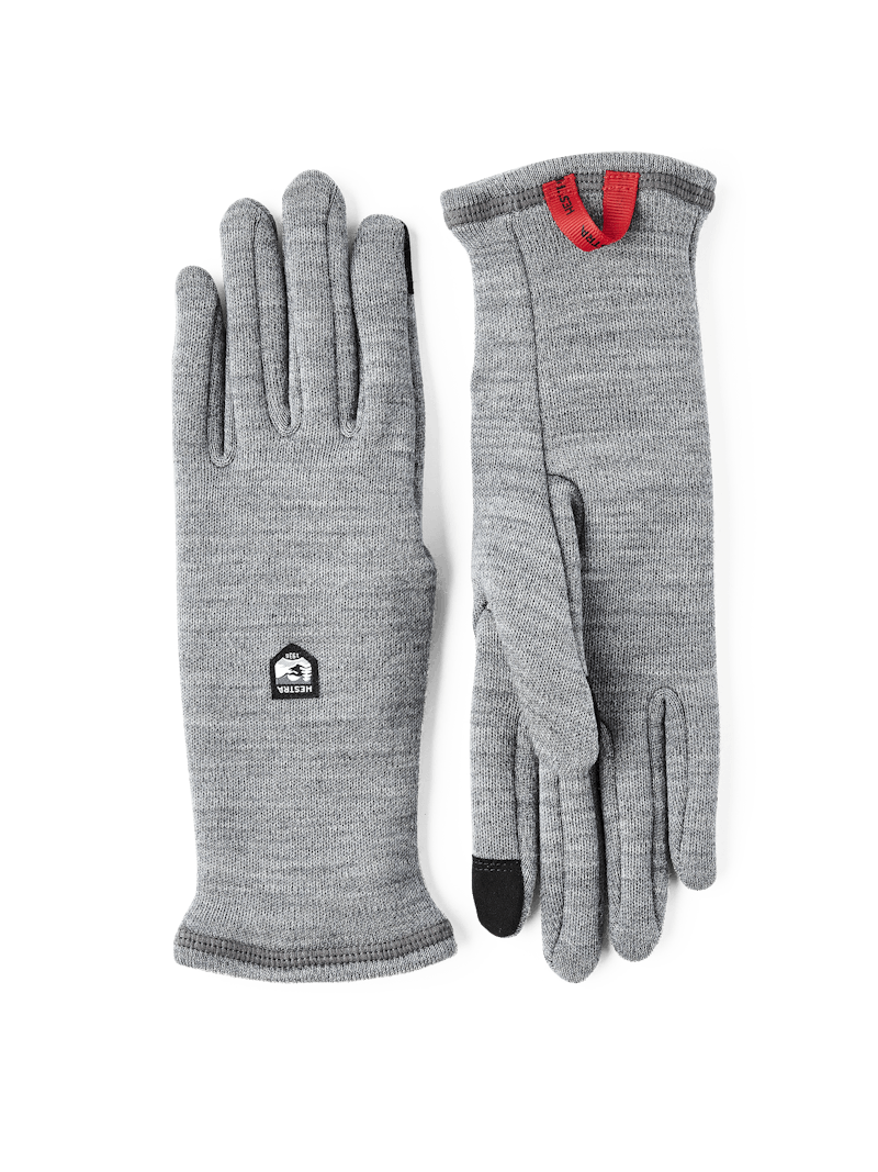 Hestra Gravita Merino Liner Glove in Grey