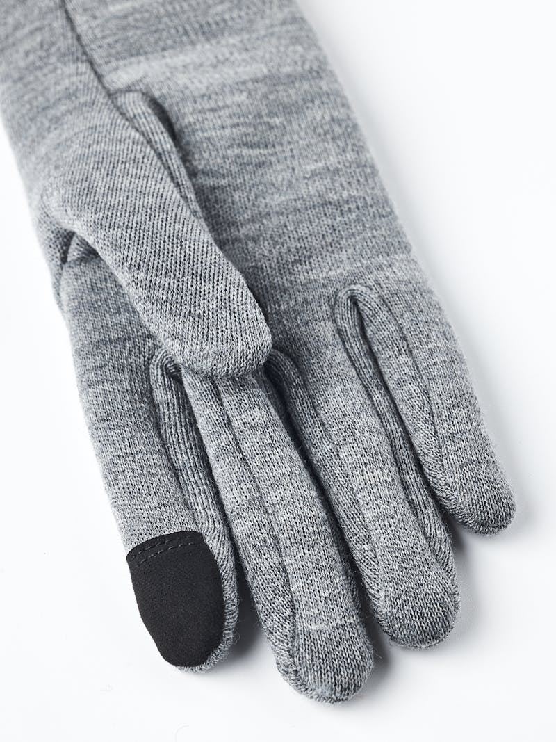 Hestra Gravita Merino Liner Glove in Grey-3