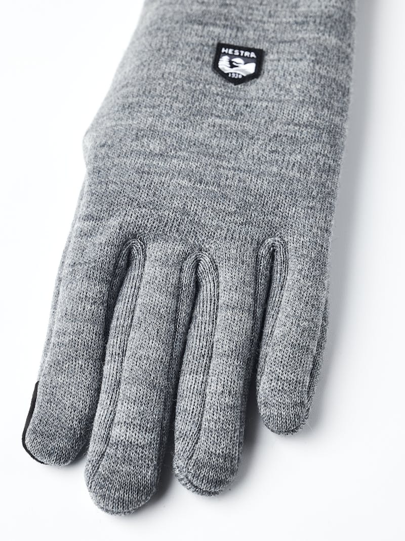 Hestra Gravita Merino Liner Glove in Grey-4