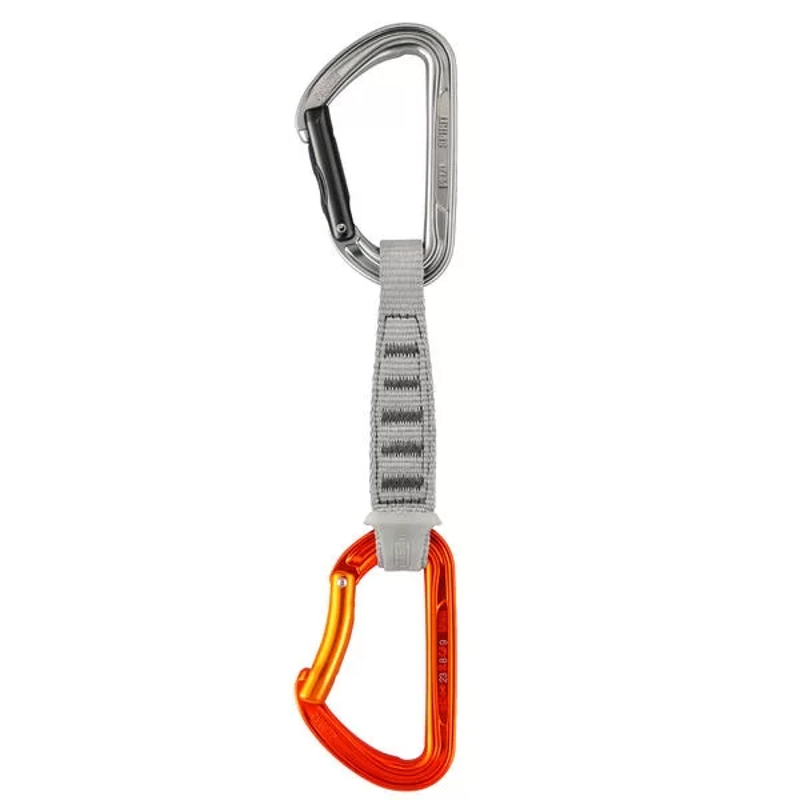 Petzl Spirit Quick Draw 12cm in Light Grey