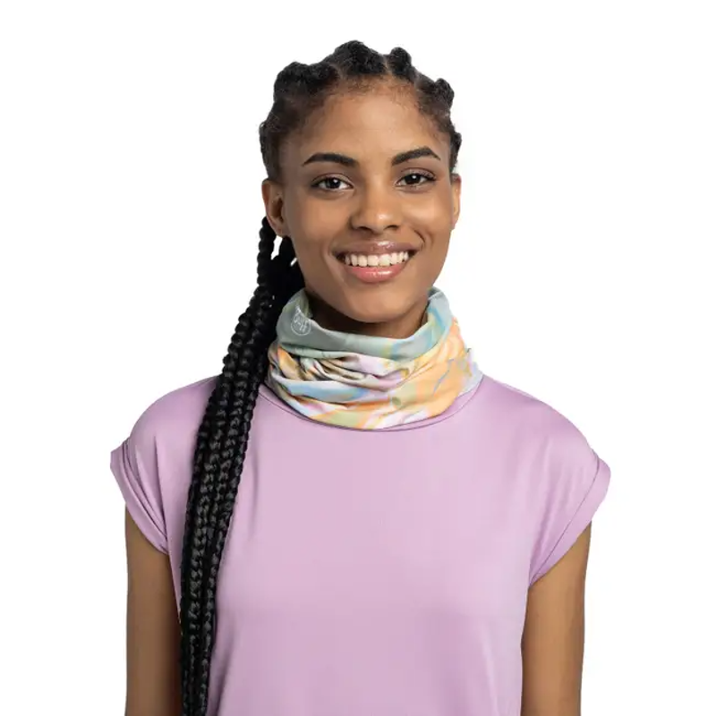 Buff Coolnet UV Insect Shield Neck Tube in Esmerald Seagrove-2