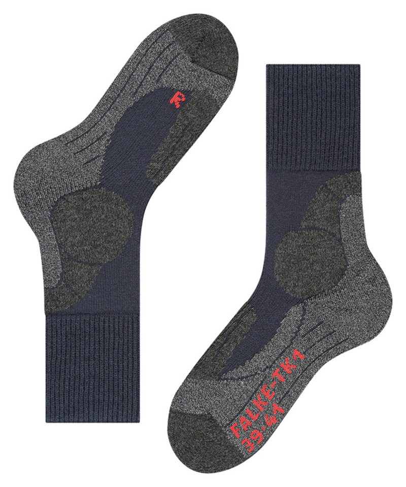 Falke TK1 Adventure Trekkind Socks Womens in Marine-5