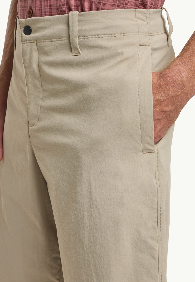 Jack Wolfskin Desert Shorts Mens in Stone-3