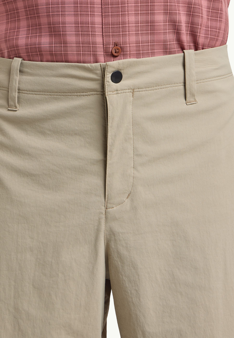 Jack Wolfskin Desert Shorts Mens in Stone-5