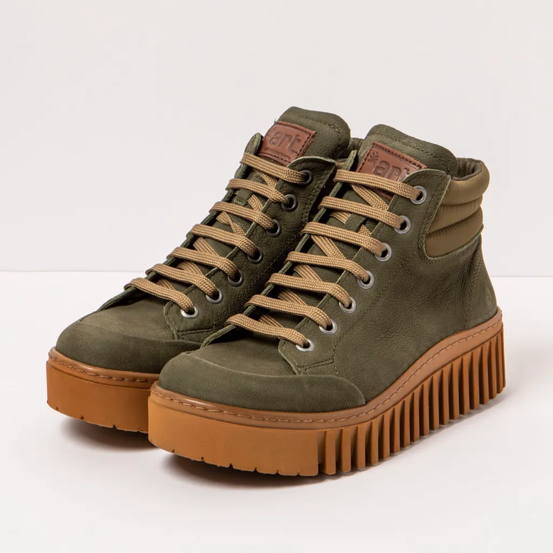 The Art Company 1532 Brighton Boots Womens in Nobuck Khaki -1