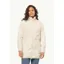 Jack Wolfskin High Curl Coat Womens in Panna Cotta
