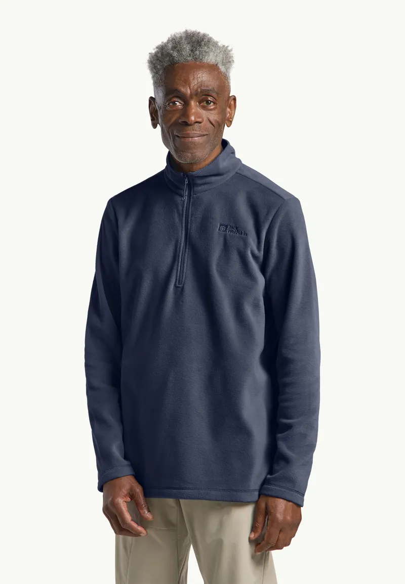 Jack Wolfskin Taunus HZ Fleece Mens in Night Blue