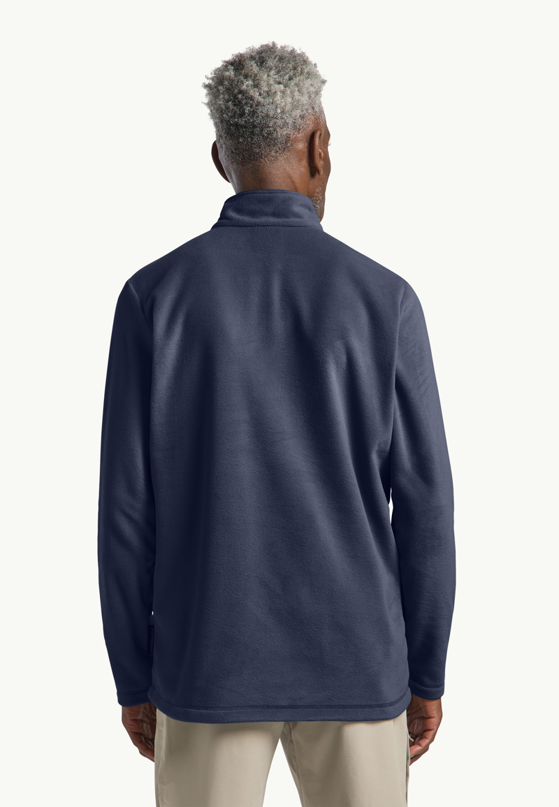 Jack Wolfskin Taunus HZ Fleece Mens in Night Blue-1