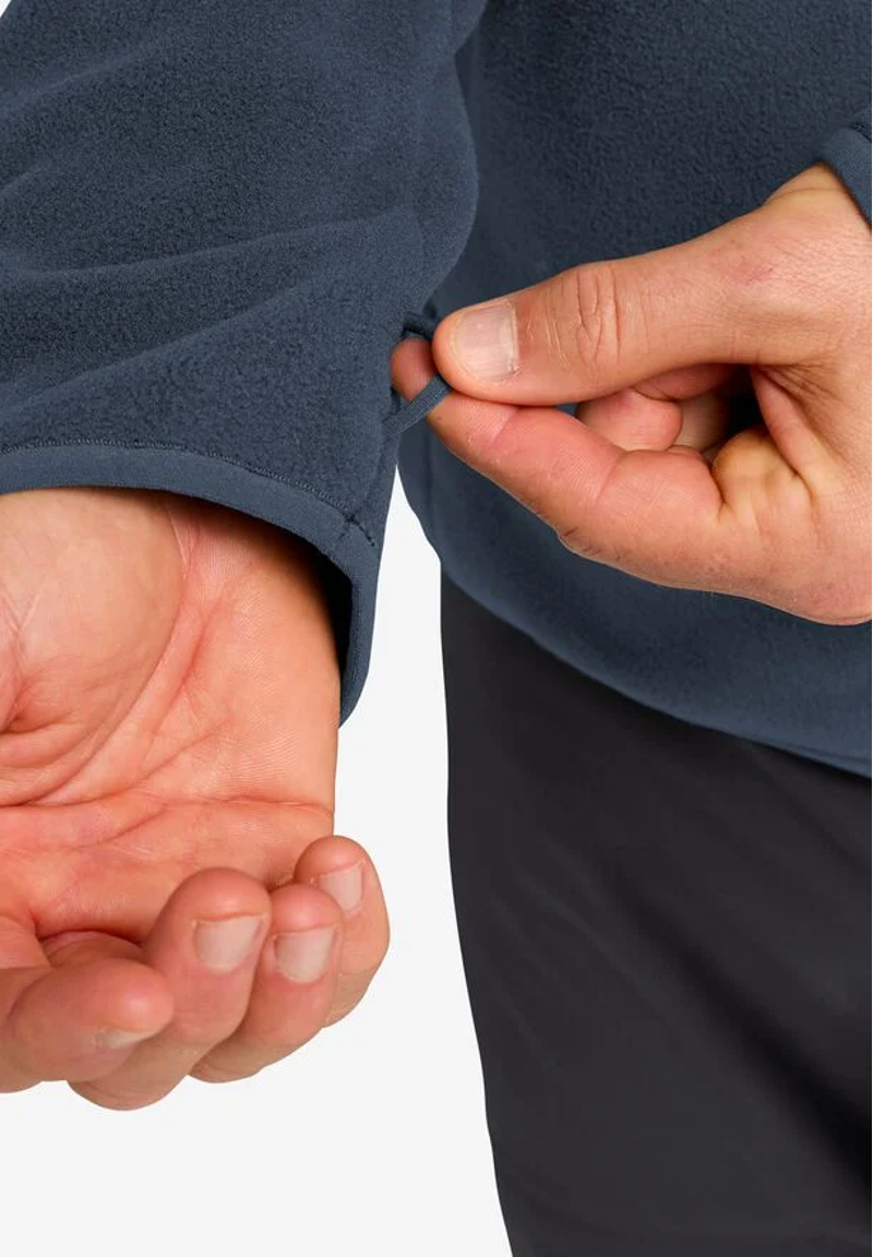 Jack Wolfskin Waldsteig FZ Fleece Mens in Midnight Sky-3