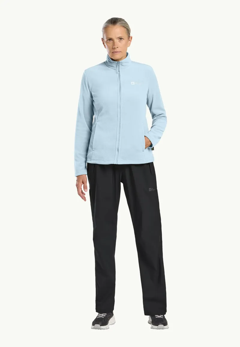 Jack Wolfskin Taunus FZ Fleece Womens in Ice Blue
