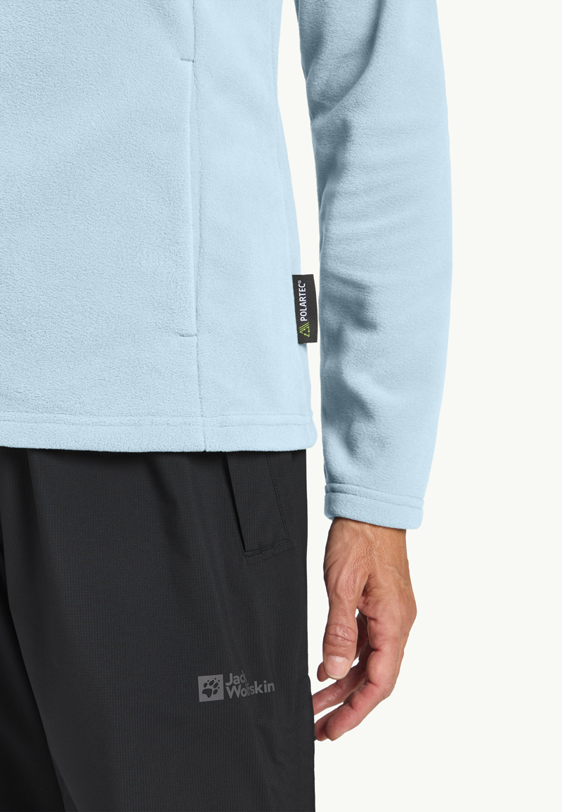 Jack Wolfskin Taunus FZ Fleece Womens in Ice Blue-4