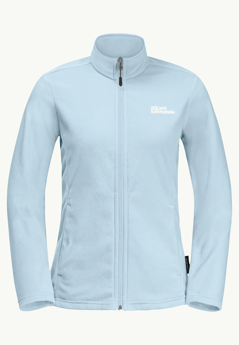 Jack Wolfskin Taunus FZ Fleece Womens in Ice Blue-5