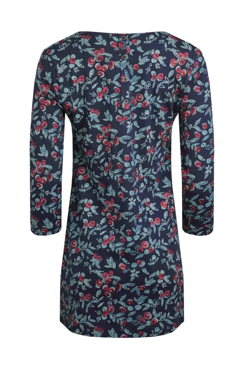 Weirdfish Dandy Tunic Womens in  Midnight-4