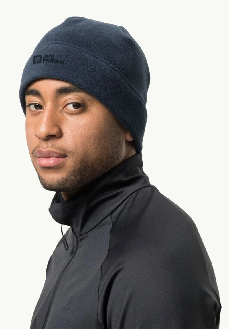 Jack Wolfskin Vertigo Beanie in Night Blue-1