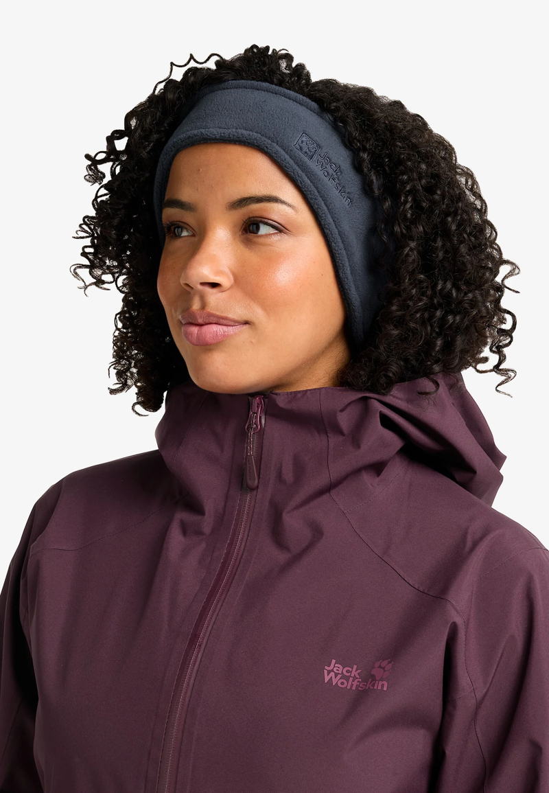 Jack Wolfskin Vertigo Headband in Midnight Sky-2