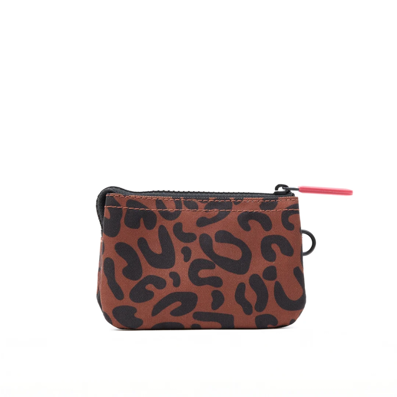Roka Carnaby Wallet in Scarlet Leopard Canvas-1