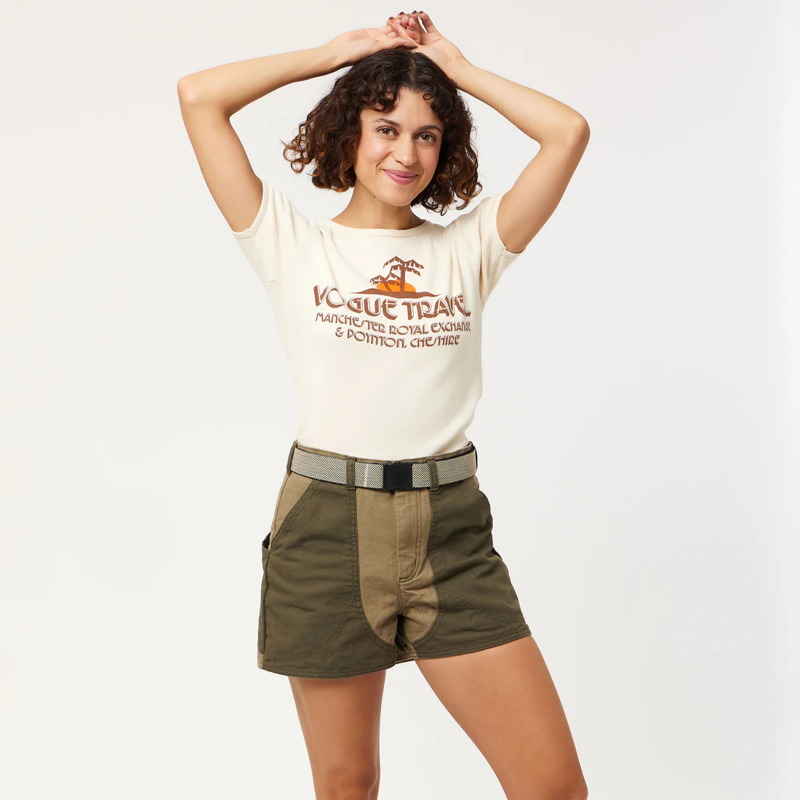 Arcade Carry Stretch Belt in Khaki-5