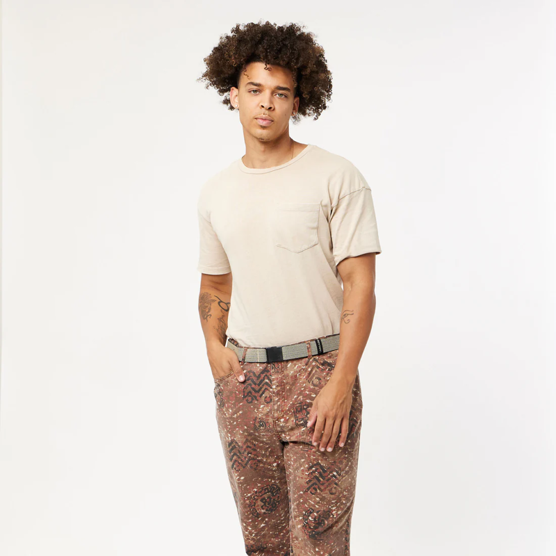 Arcade Carry Stretch Belt in Khaki-4