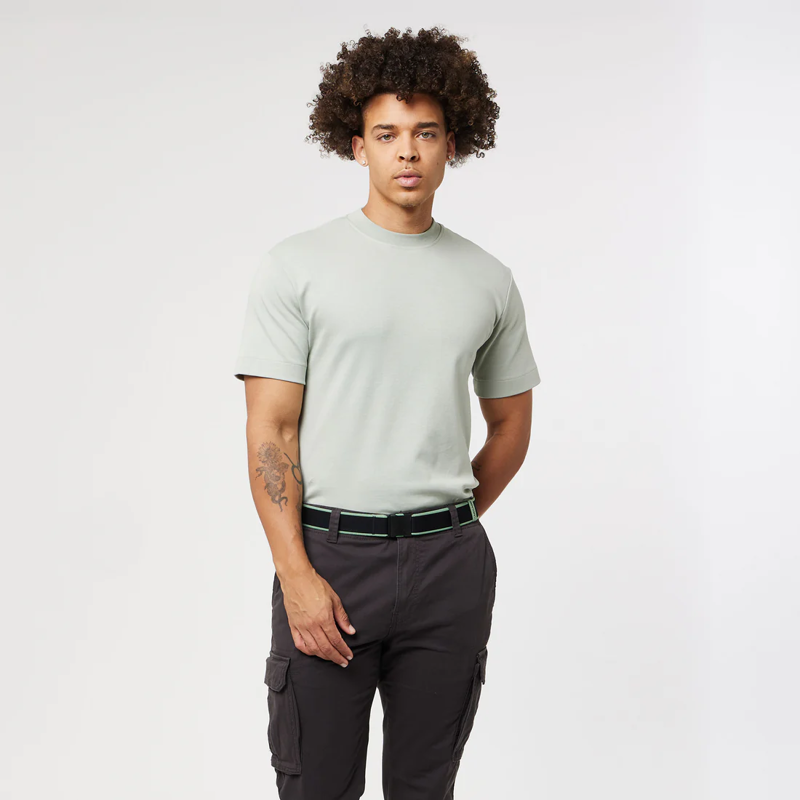 Arcade Carto Strech Belt in Black/Mint-5