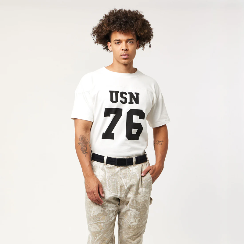 Arcade Stamped Stretch Belt in Black-4