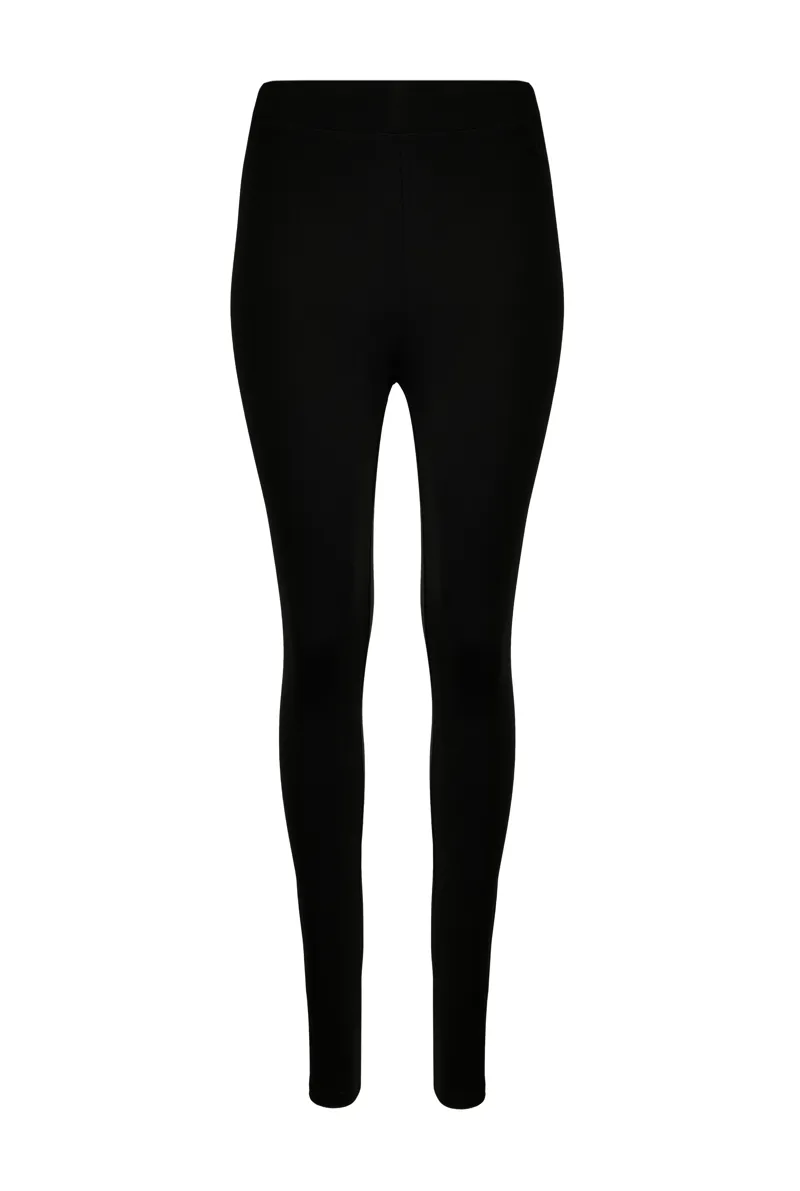 Weirdfish Lilliane High Waisted Leggings Womens in Black-3