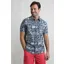 Weirdfish Faraway Shirt Mens in Estate Blue