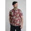 Weirdfish Faraway Shirt Mens in Paprika