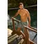 Weirdfish Belukha Swim Shorts Mens in Mineral Blue
