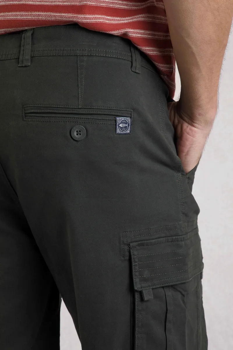 Weirdfish Rigney Shorts Mens in Washed Black-4