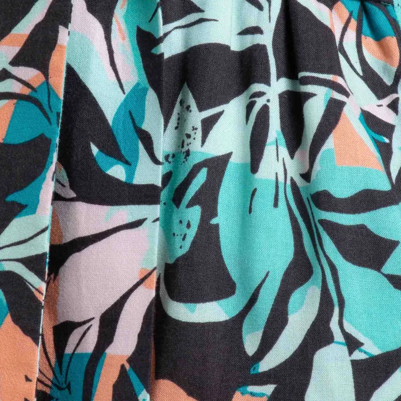 Weirdfish Nalani Jumpsuit Womens in Aqua Blue-9