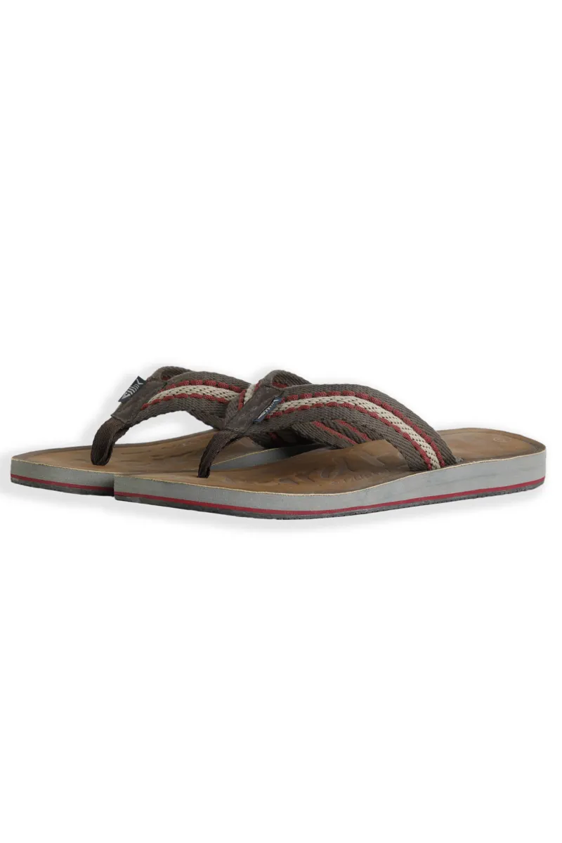 Weirdfish Malham FlipFlops Mens in Antique Tan