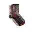 Weirdfish Parade Socks Womens in Chocolate