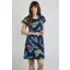 Weirdfish Tallahassee Dress Womens in Dark Blue