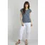 Weirdfish Paw Paw T-Shirt Womens in Ocean Blue