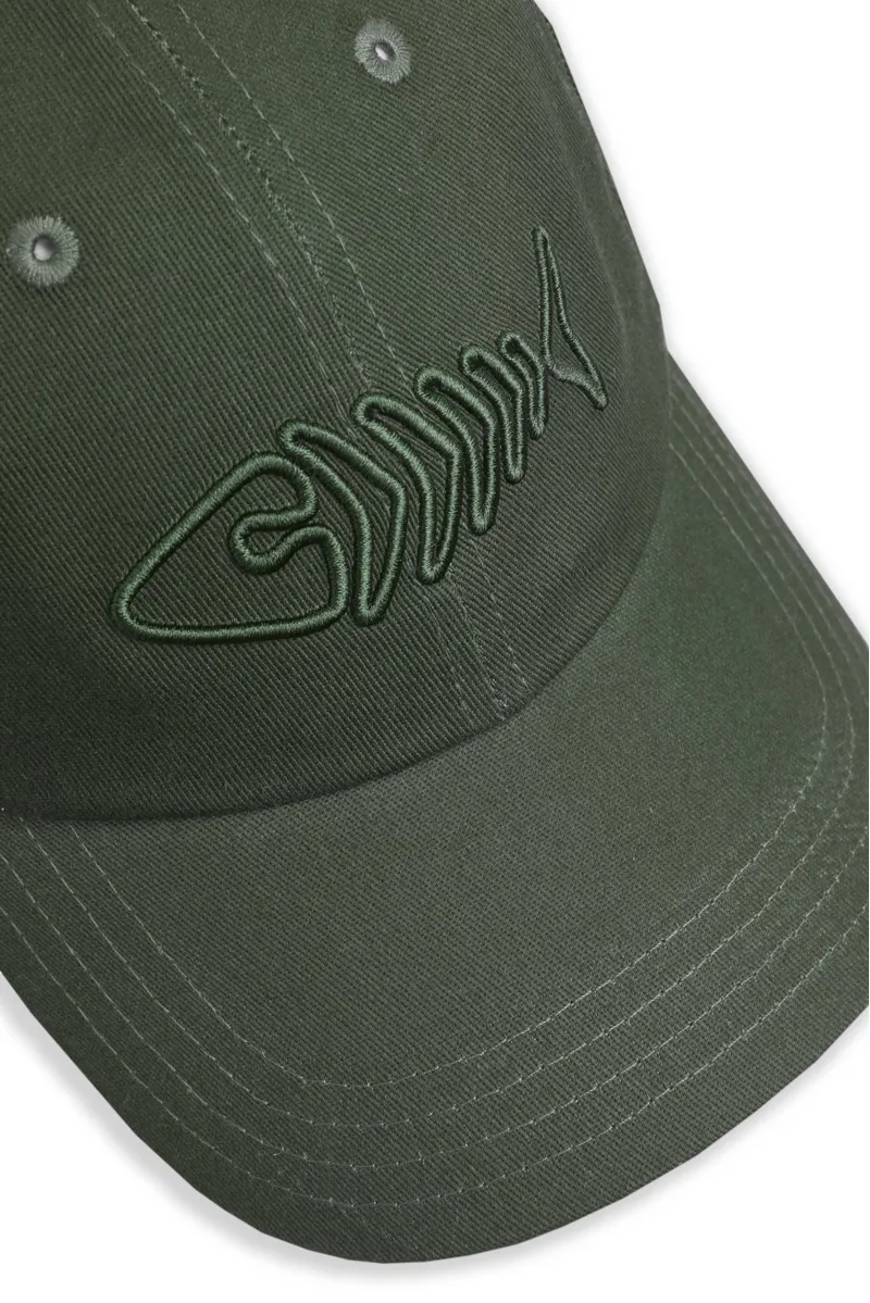 Weirdfish Bude Cap in Army Green-3
