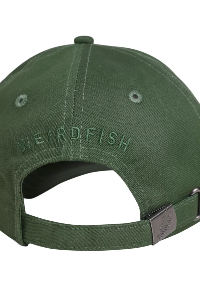 Weirdfish Bude Cap in Army Green-4
