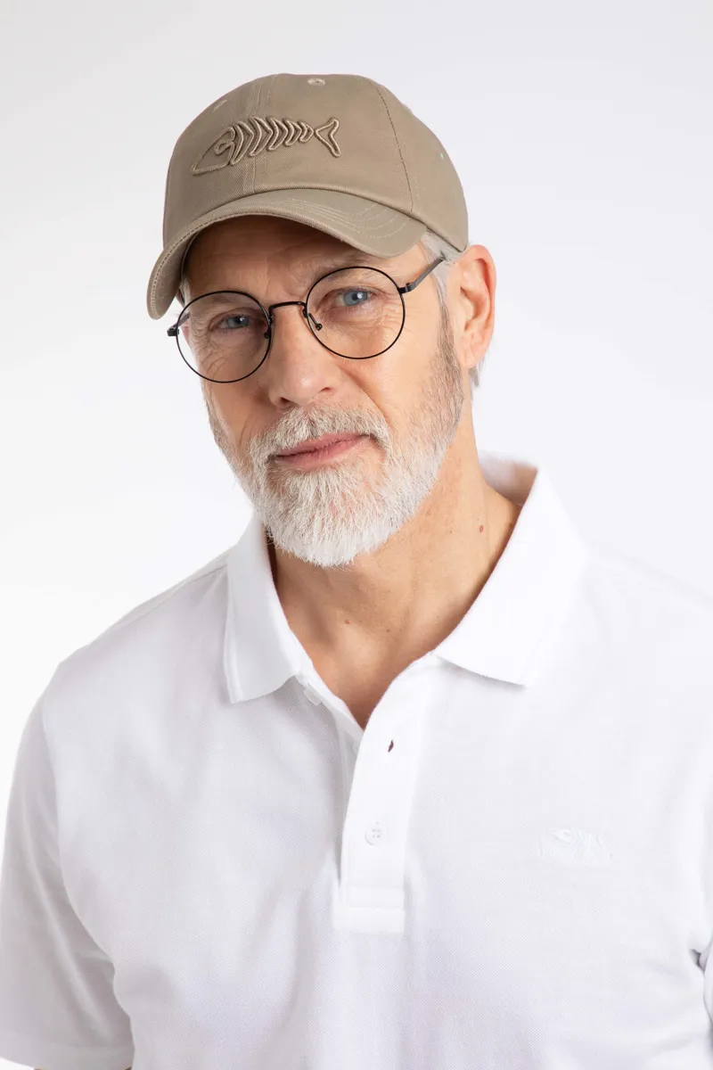 Weirdfish Bude Cap in Stone-2