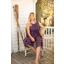 Weirdfish Nalani Printed Viscose Jumpsuit Womens in Midnight Navy