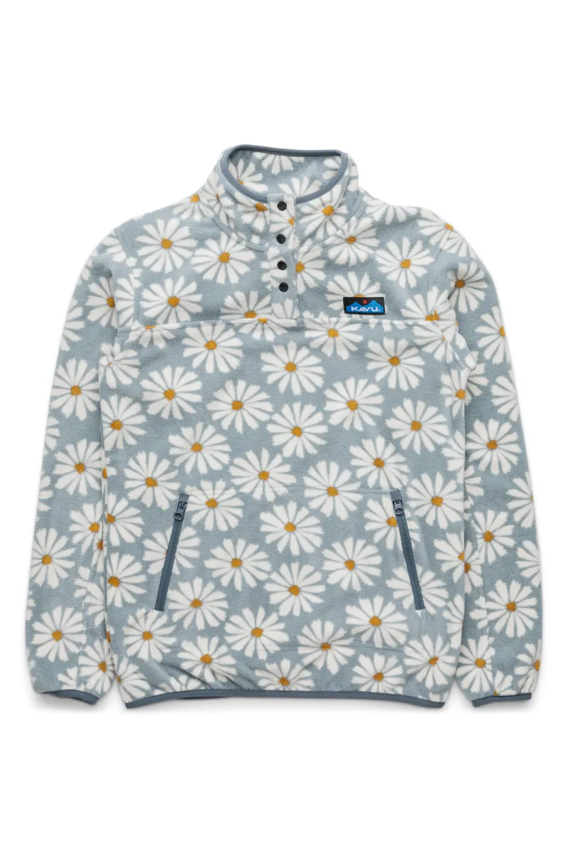 Kavu Cavanaugh Fleece Womens in Sky Daisy-1