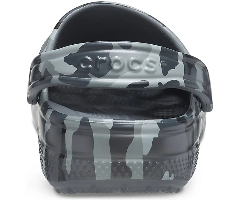 Crocs Classic Printed Camo Clog in Slate grey-5